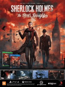 Propaganda Sherlock Holmes The Devil's Daughter - Revista Oficial Xbox 123 - 2016