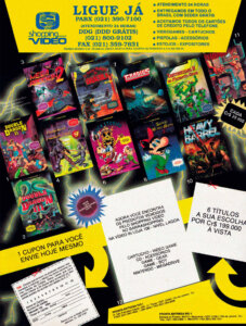 Propaganda Shopping Video - Ação Games 08 - 1991