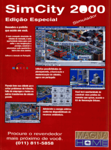 Propaganda SimCity 2000 - Revista do CD-Rom 15 - 1996
