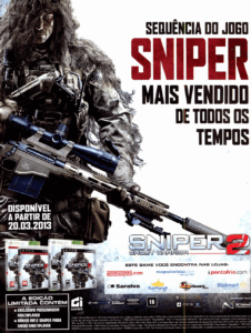 Propaganda Sniper 2 - EGM Brasil 137 - 2013