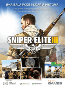 Propaganda Sniper Elite III - Revista Oficial Xbox 96 - 2014