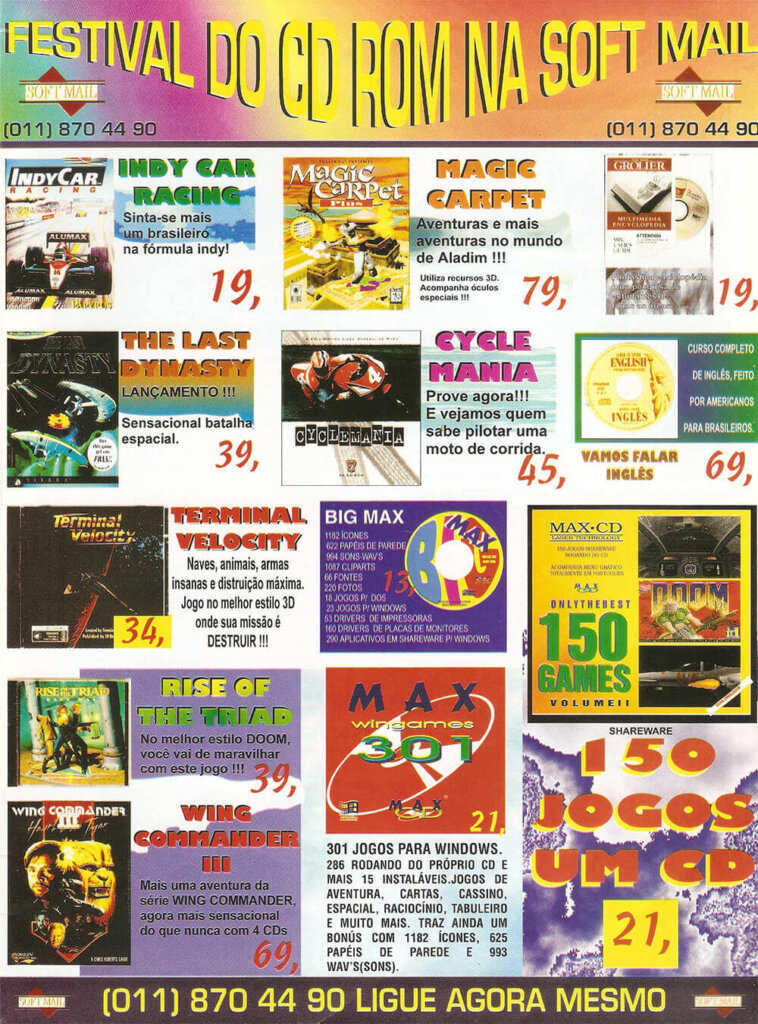 Propaganda Soft Mail - Computer Games 17 - 1995