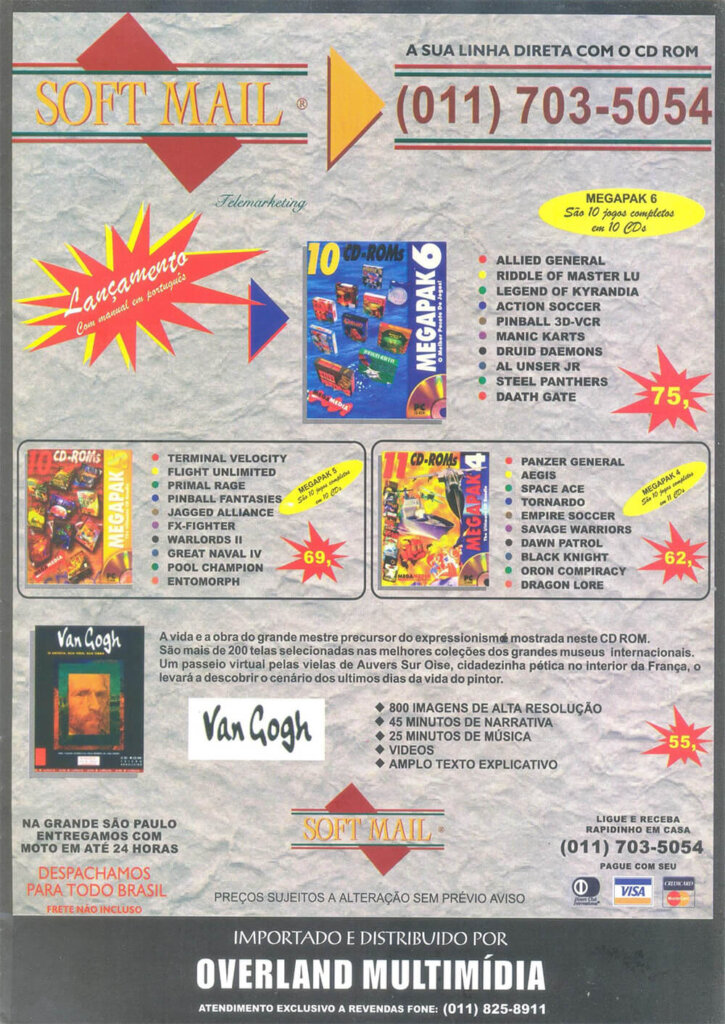 Propaganda Soft Mail - Computer Games 28 - 1996