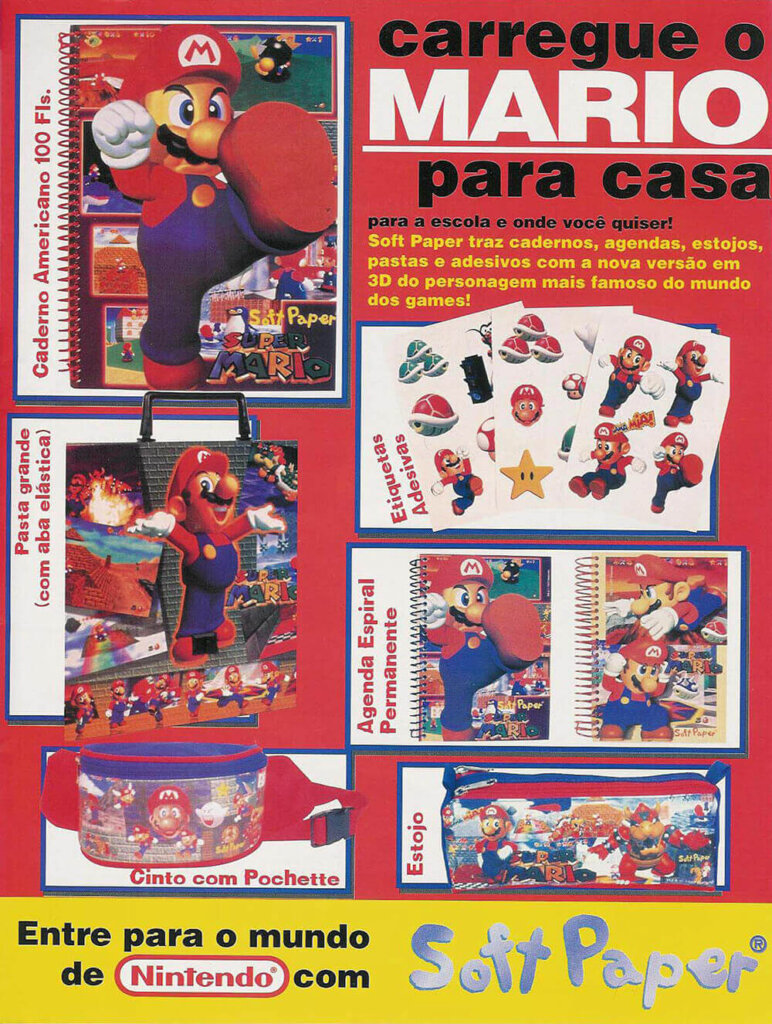 Propaganda Soft Paper - Nintendo World 01 - 1998