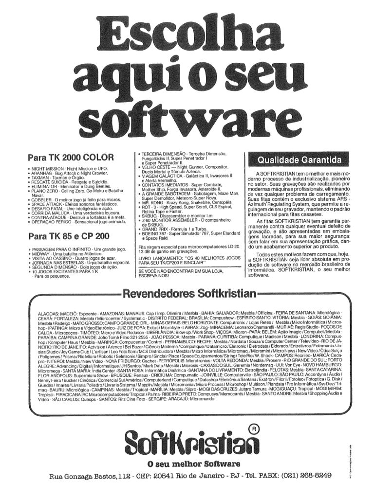 Propaganda SoftKristian - Interface 21 - 1984