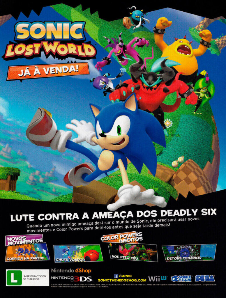 Propaganda Sonic Lost World - EGW 145 - 2013