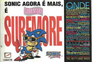 Propaganda Sonic Surfmore - VideoGame 34 - 1994