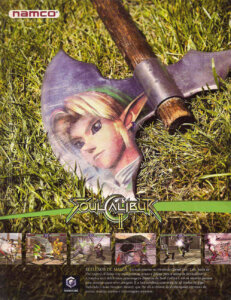 Propaganda Soul Calibur II - Nintendo World 60 - 2003