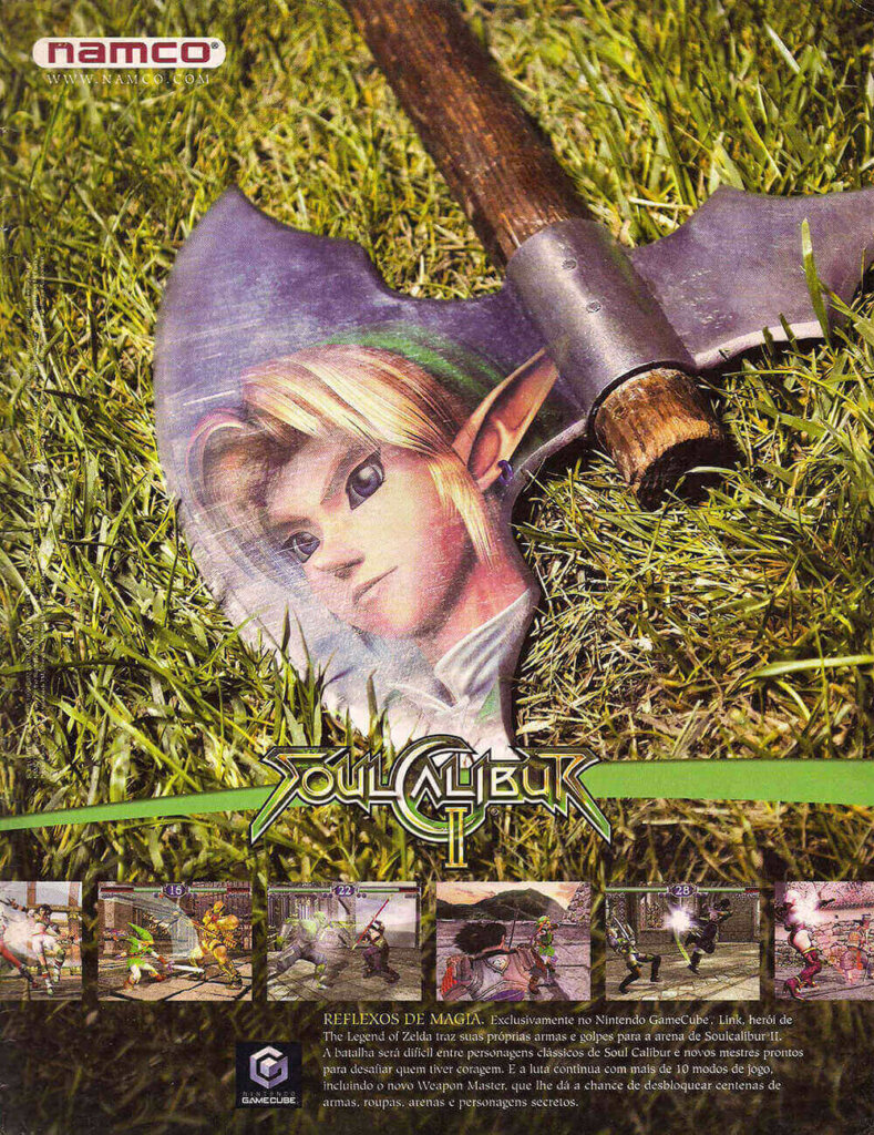 Propaganda Soul Calibur II - Nintendo World 60 - 2003