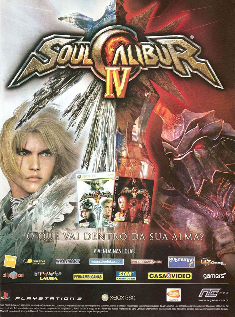 Propaganda Soul Calibur IV - Dicas & Truques para PlayStation 113 - 2008