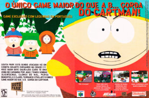 Propaganda South Park - Nintendo World 07 -1999