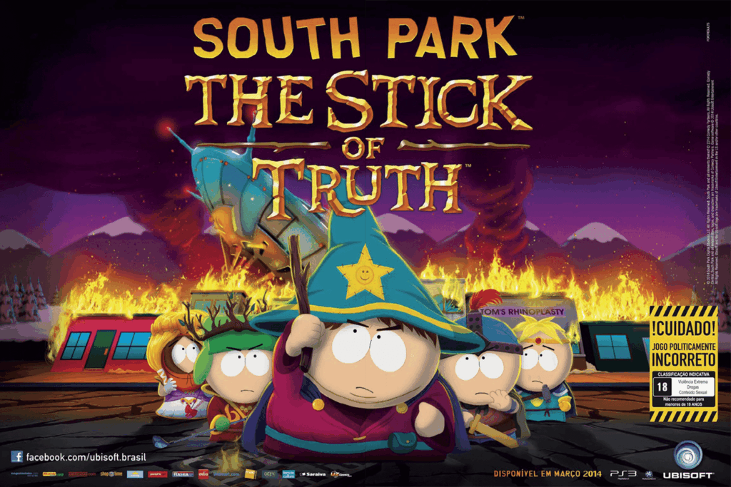 Propaganda South Park The Stick of Truth - PlayStation 189 - 2014