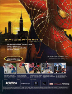 Propaganda Spider-Man 2 - Nintendo World 72 - 2004