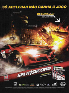 Propaganda Split Second - Dicas & Truques para PlayStation 137 - 2010