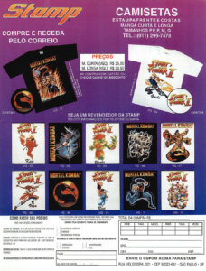 Propaganda Stamp - Ação Games 102 - 1996