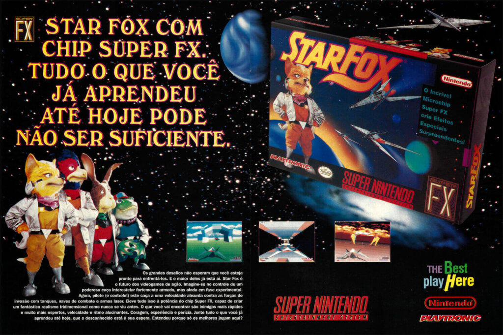 Propaganda Star Fox - VideoGame 41 - 1994