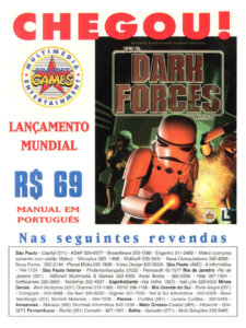 Propaganda Star Wars Dark Forces - CPU-PC 17 - 1995