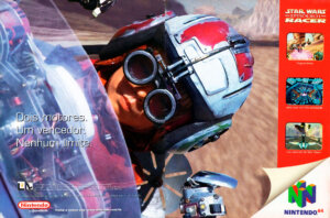 Propaganda Star Wars Episódio 1 Racer - Nintendo World 10 - 1999