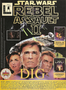 Propaganda Star Wars Rebel Assault 2 - Computer Games 18 - 1995