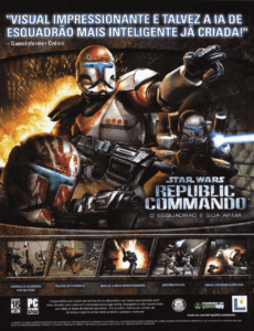 Propaganda Star Wars Republic Commando - EGM Brasil 38 - 2005
