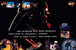 Propaganda Star Wars Shadow of the Empire - Ação Games 113 - 1997