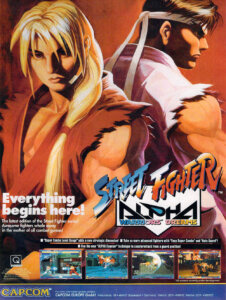 Propaganda Street Fighter Alpha Warriors' Dreams - VideoGame 56 - 1995