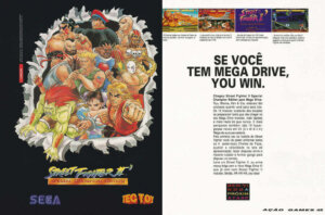 Propaganda Street Fighter II Special Champion Edition - Ação Games 48 - 1993