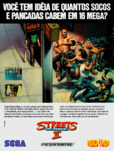 Propaganda Streets of Rage II - SuperGame 22 - 1993