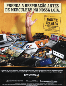 Propaganda Submarino - EGM Brasil 38 - 2005