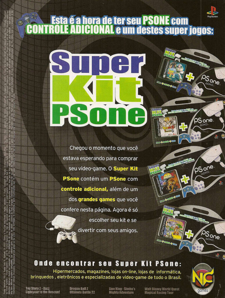 Propaganda Super Kit PSOne - Dicas & Truques para PlayStation 68 - 2004
