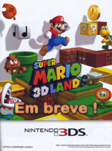 Propaganda Super Mario 3D Land - Nintendo Collection 01 - 2011