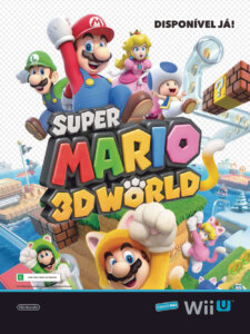 Propaganda Super Mario 3D World - Nintendo World 183 - 2014