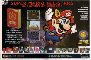 Propaganda Super Mario All-Stars (Saraiva) - Nintendo World 142 - 2011