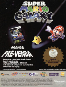 Propaganda Super Mario Galaxy - NGamer Brasil 05 - 2007