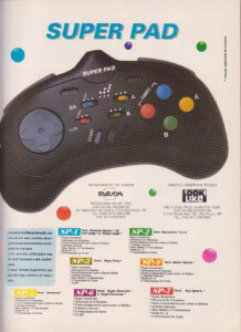 Propaganda Super Pad Engesoft - Ação Games 39 - 1993