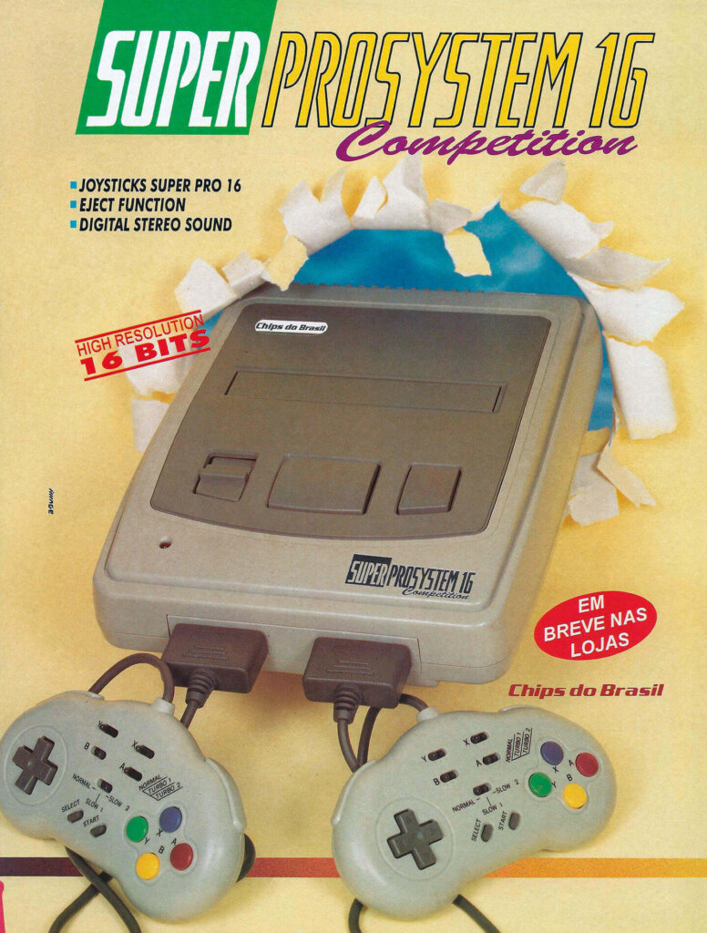 Propaganda Super ProSystem 16 - Ação Games 78 - 1995