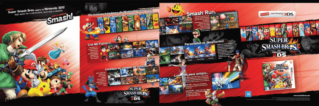 Propaganda Super Smash Bros - Nintendo World 187 - 2014