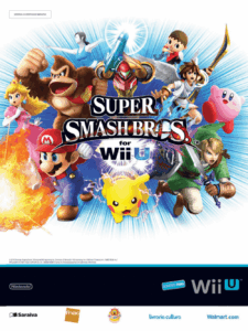 Propaganda Super Smash Bros Wii U - Nintendo World 187 - 2014
