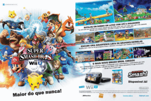 Propaganda Super Smash Bros for Wii U - Nintendo Collection 5 - 2015