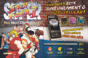 Propaganda Super Street Fighter 2 The New Challengers (Glu) - EGM Brasil 88 - 2009