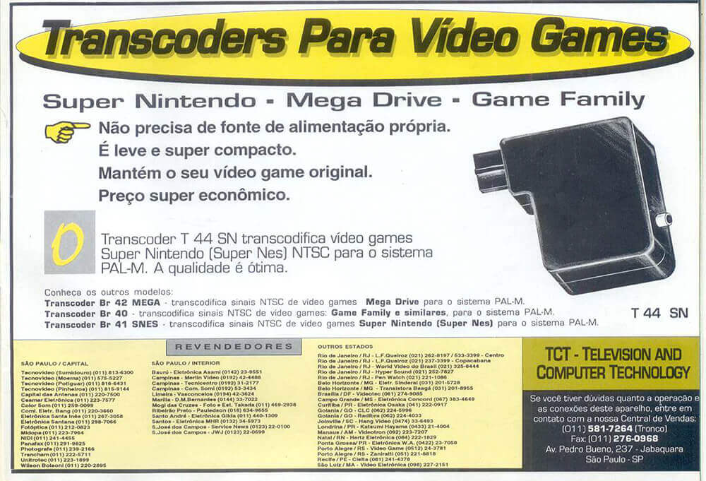 Propaganda TCT - VideoGame 36 -1994