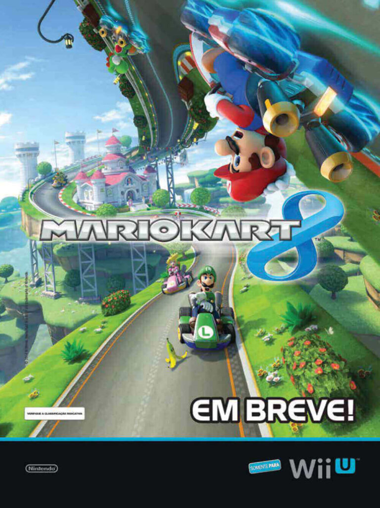 Propaganda Teaser Mario Kart 8 - Nintendo World 182 - 2014