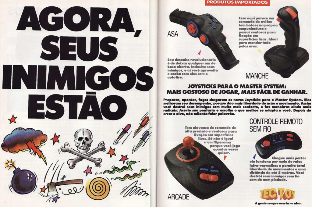 Propaganda TecToy - SuperGame 03 - 1991