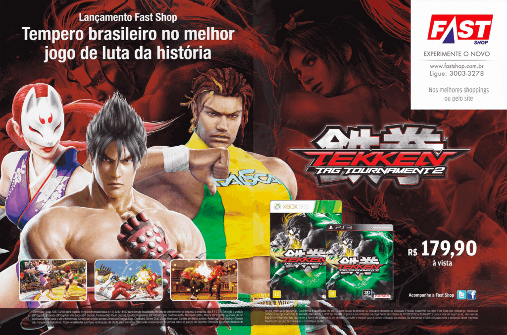 Propaganda Tekken Tag Tournament 2 (Fast Shop) - EGW 131- 2012