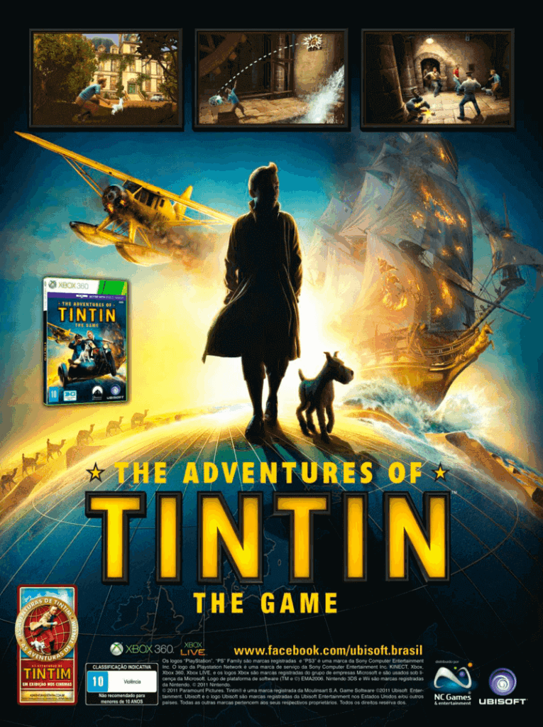 Propaganda The Adventures of Tintin - Xbox 360 61 - 2011