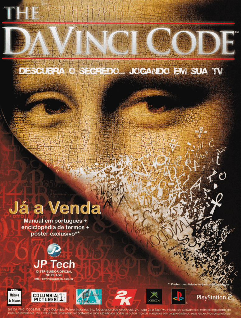 Propaganda The Da Vinci Code - SuperDicas PlayStation 36 - 2006