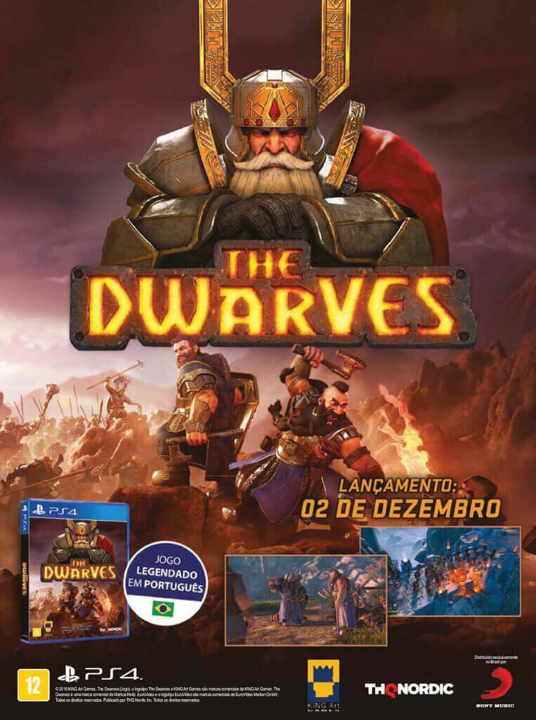 Propaganda The Dwarves - Revista PlayStation 225 - 2016