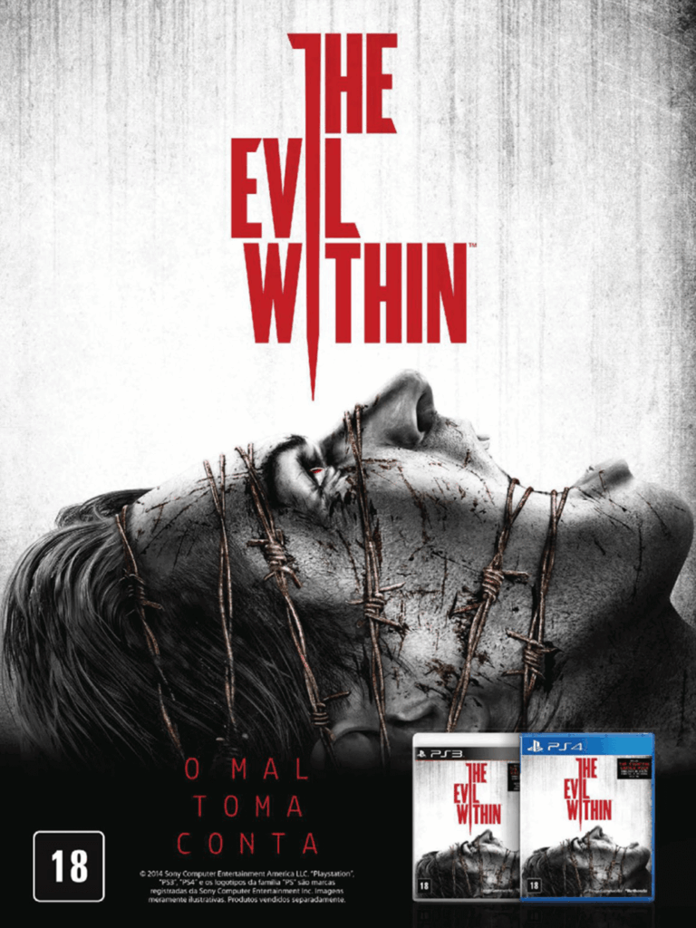 Propaganda The Evil Within - PlayStation 198 - 2014