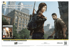 Propaganda The Last Of Us - Saraiva - PlayStation 177 - 2013