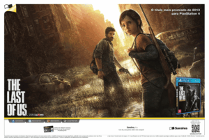 Propaganda The Last of Us (Saraiva) - PlayStation 193 - 2014